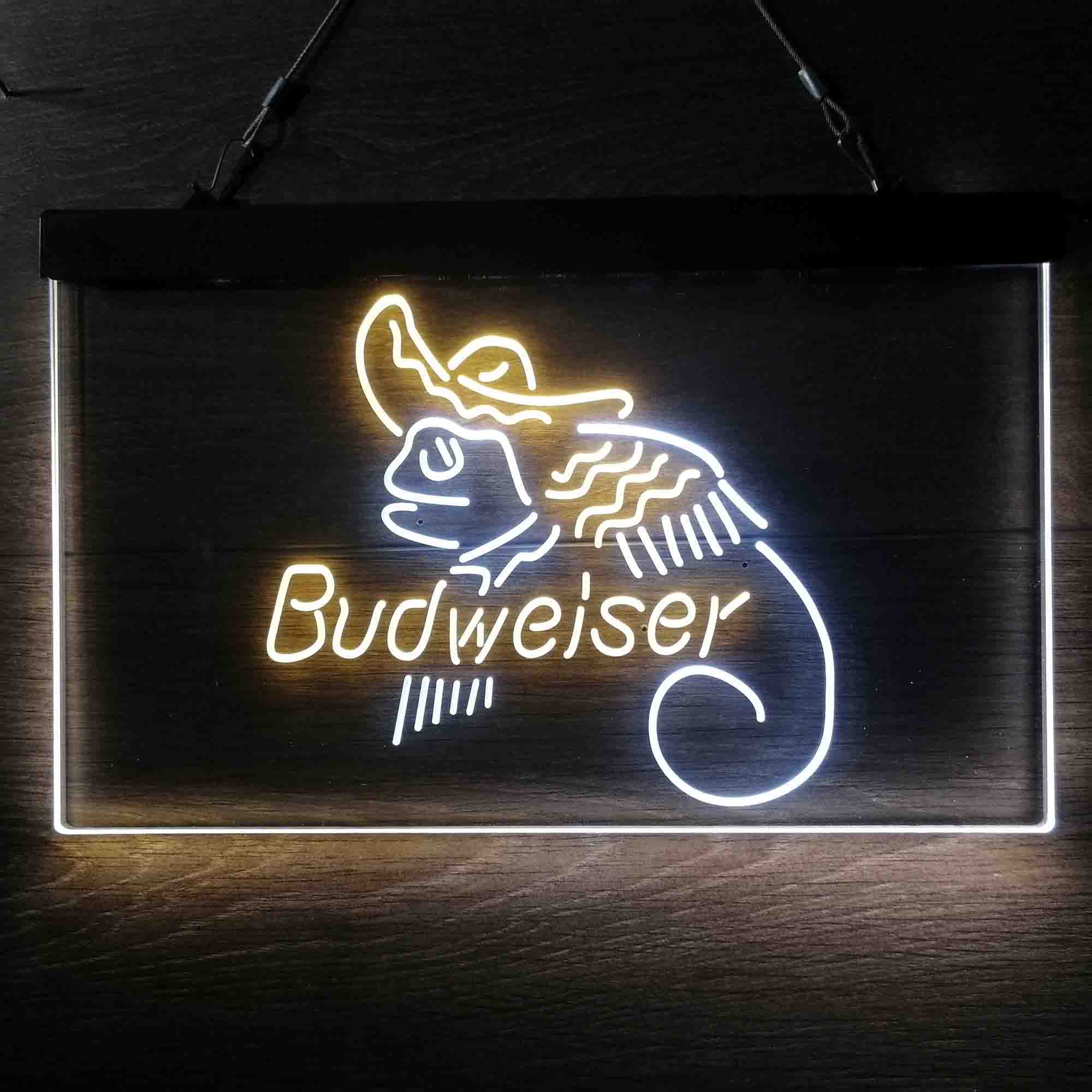 Budweiser Lizard Cowboys Mexico Neon-Like LED Sign - Image 12