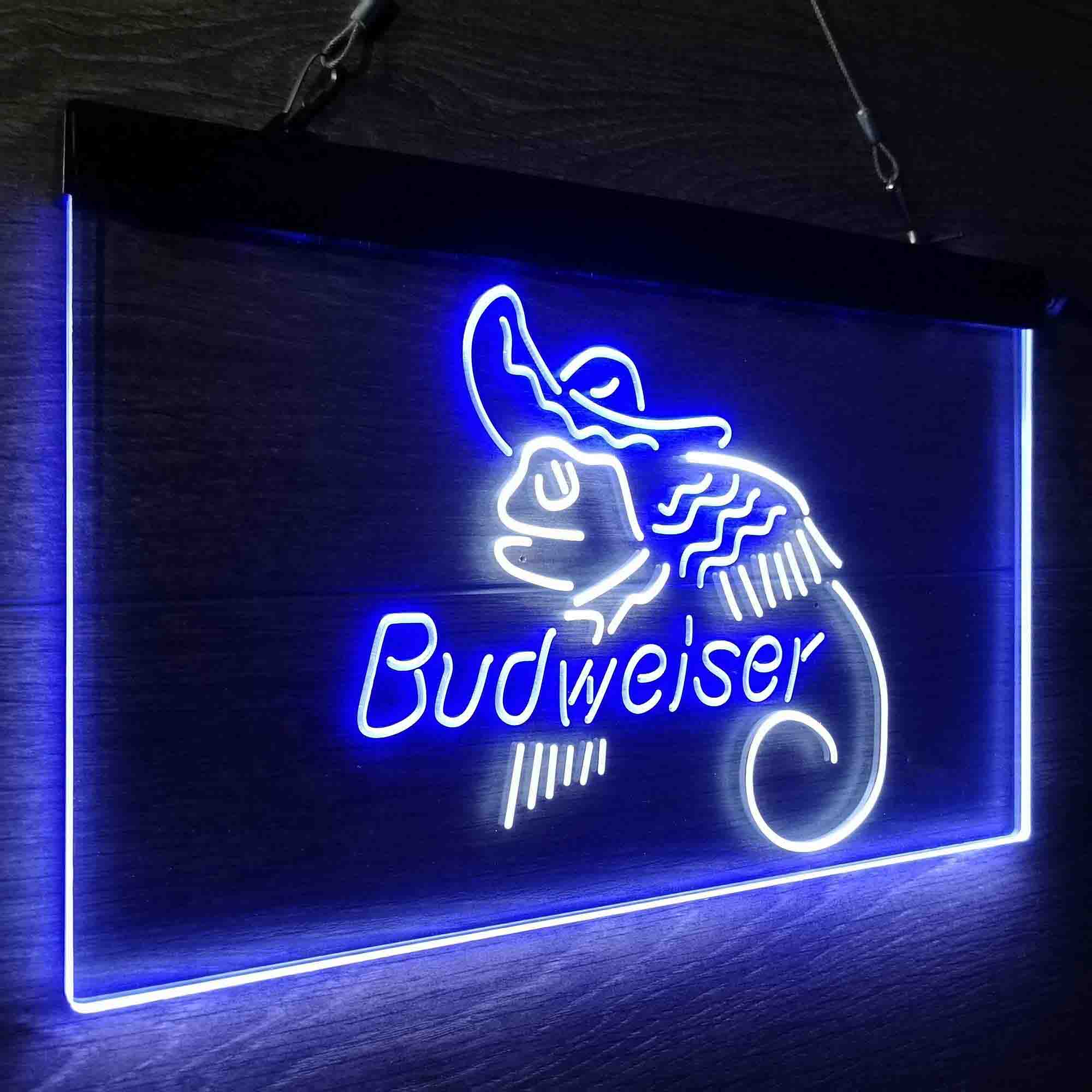 Budweiser Lizard Cowboys Mexico Neon-Like LED Sign - Image 14