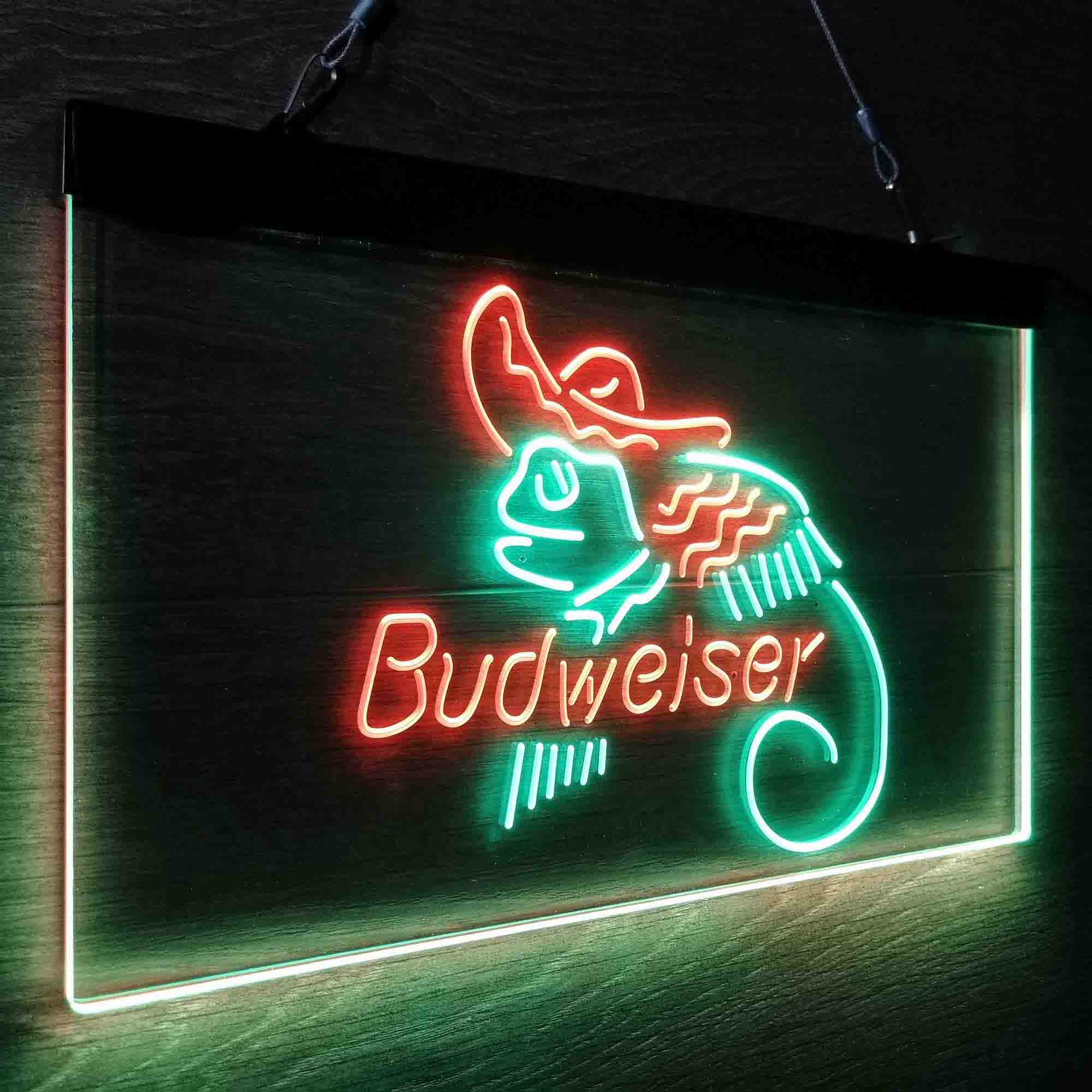 Budweiser Lizard Cowboys Mexico Neon-Like LED Sign - Image 18