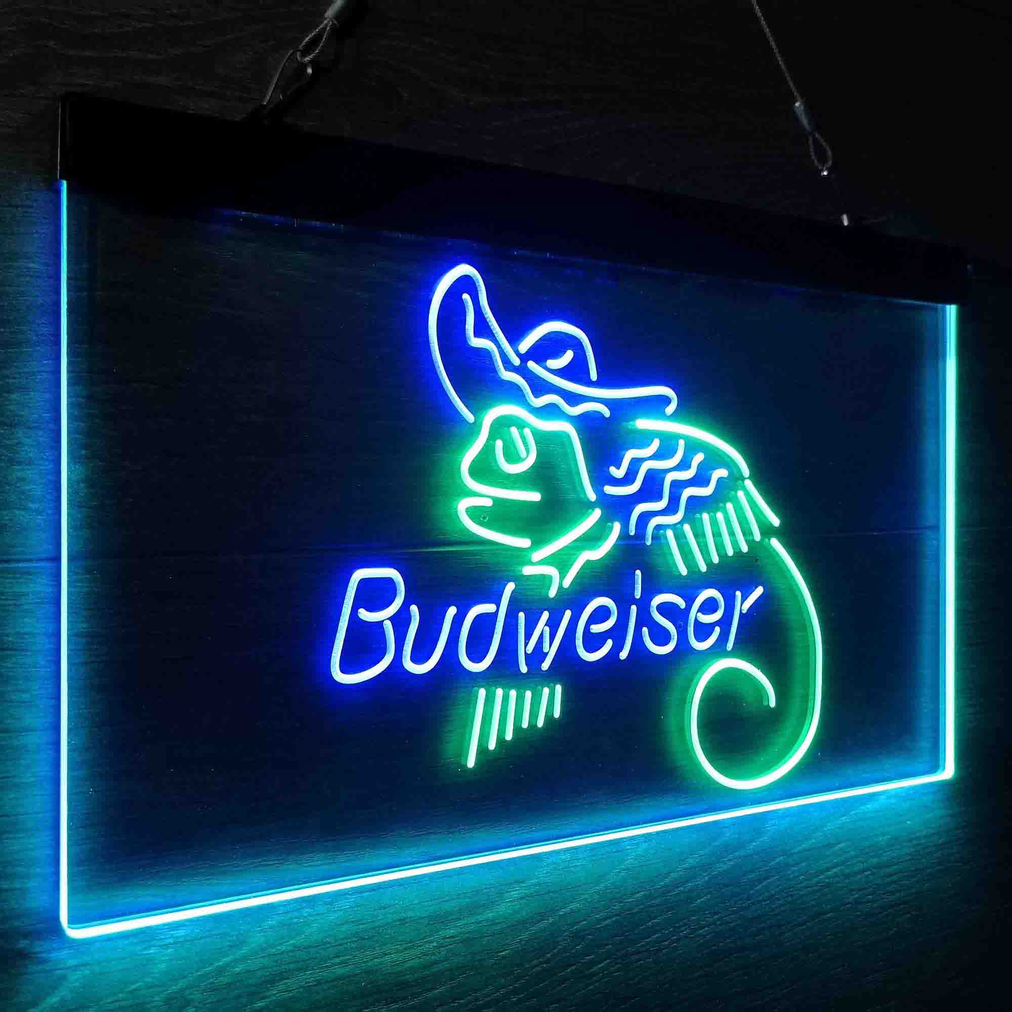 Budweiser Lizard Cowboys Mexico Neon-Like LED Sign - Image 20