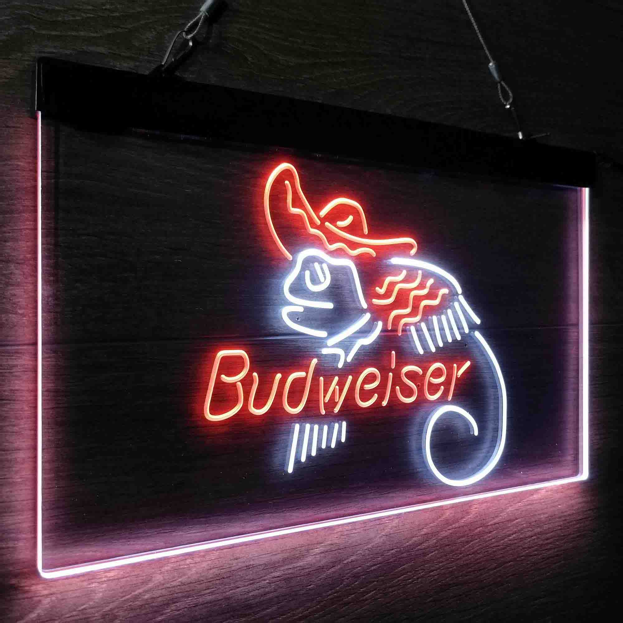 Budweiser Lizard Cowboys Mexico Neon-Like LED Sign - Image 26