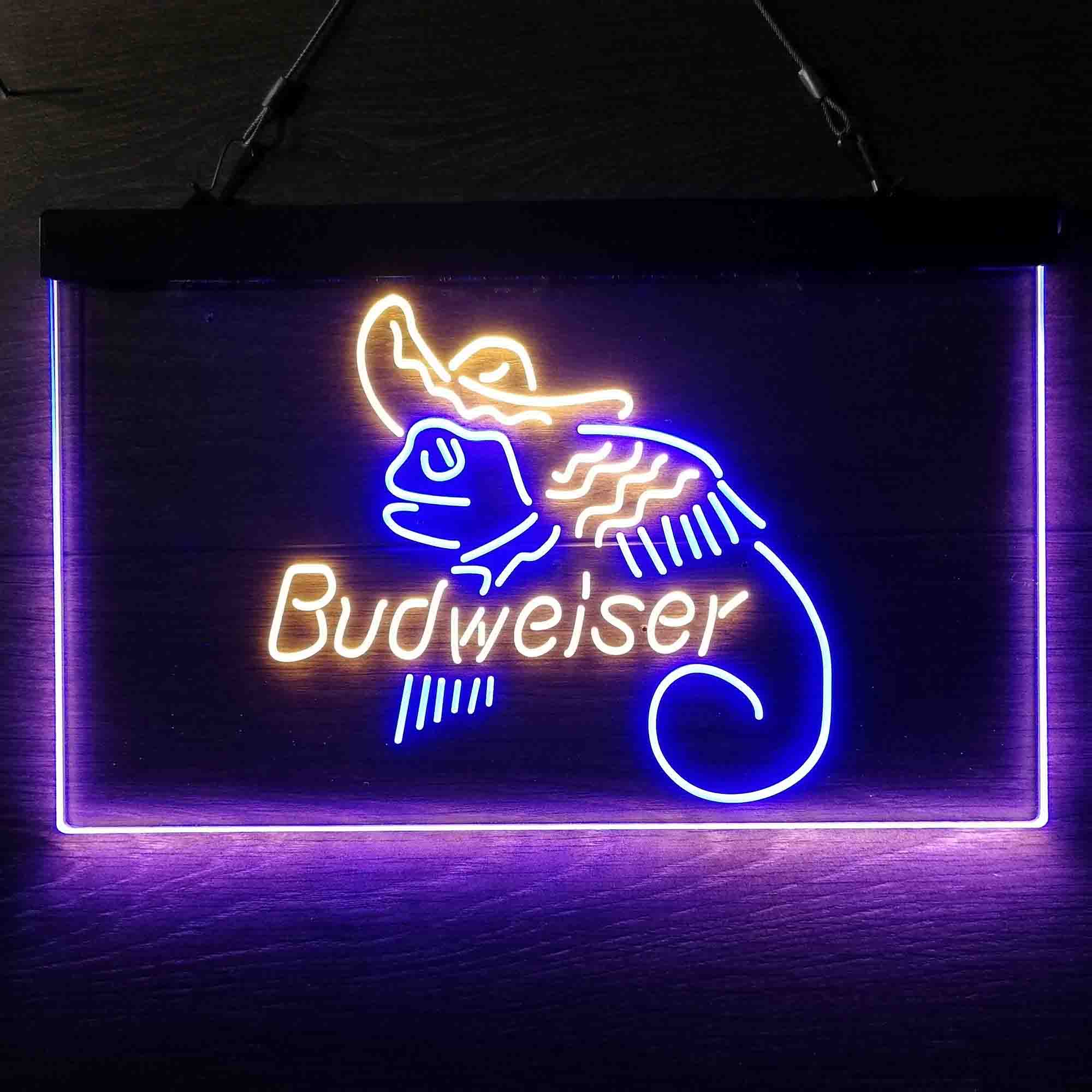 Budweiser Lizard Cowboys Mexico Neon-Like LED Sign - Image 5