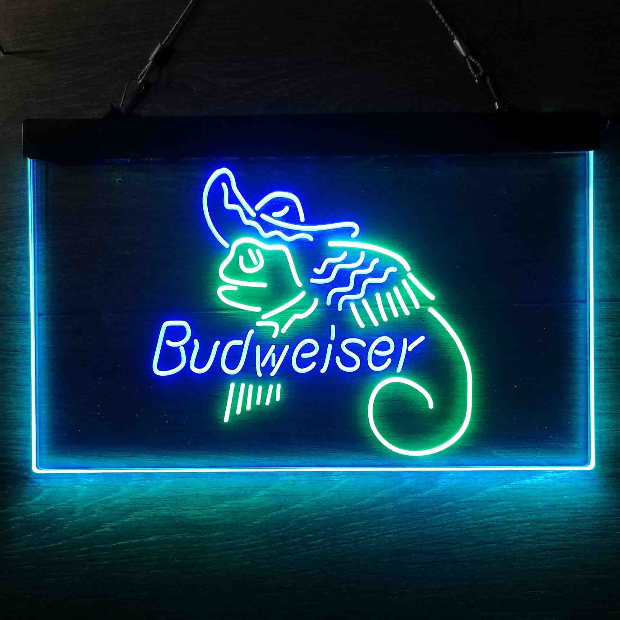 Budweiser Lizard Cowboys Mexico Neon-Like LED Sign - Image 7