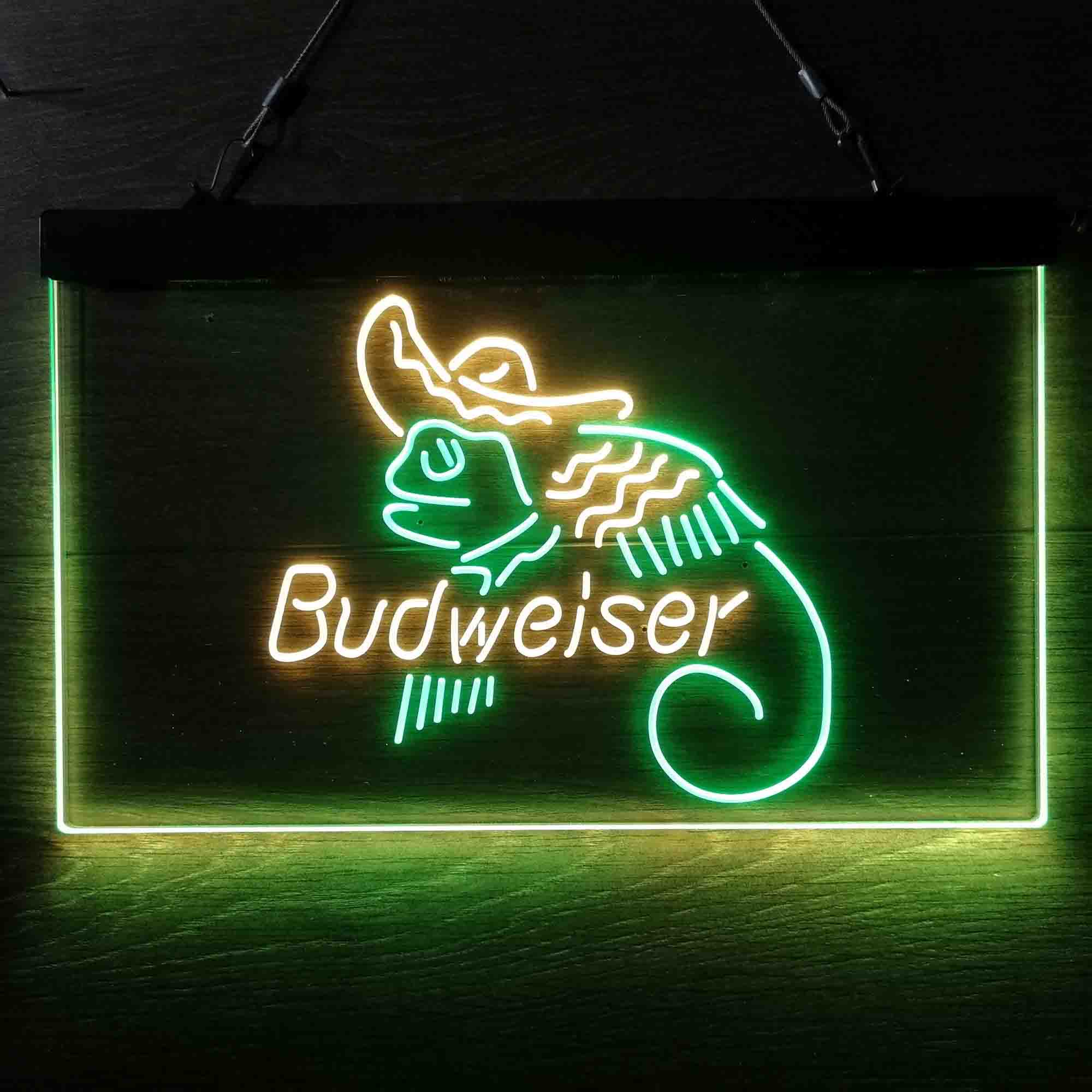 Budweiser Lizard Cowboys Mexico Neon-Like LED Sign - Image 8