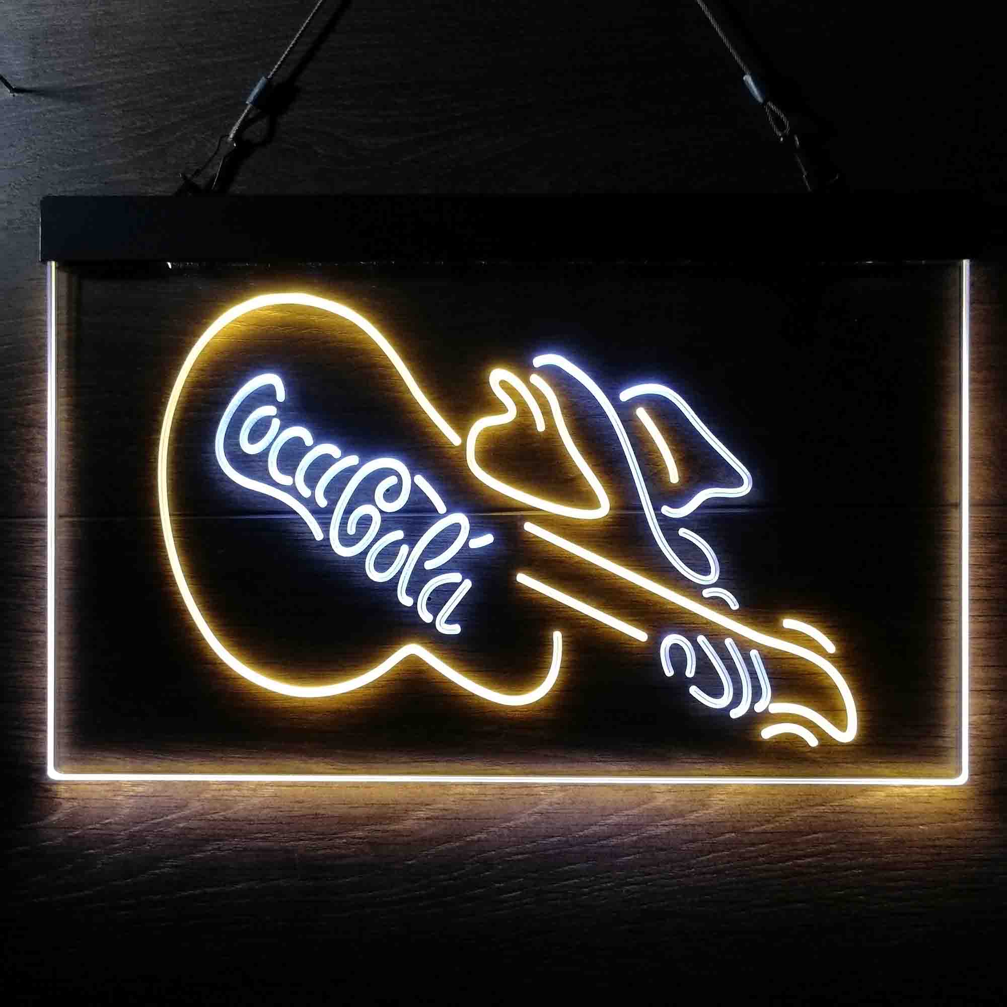 Cola Guitar Bar Neon-Like LED Sign - Image 10