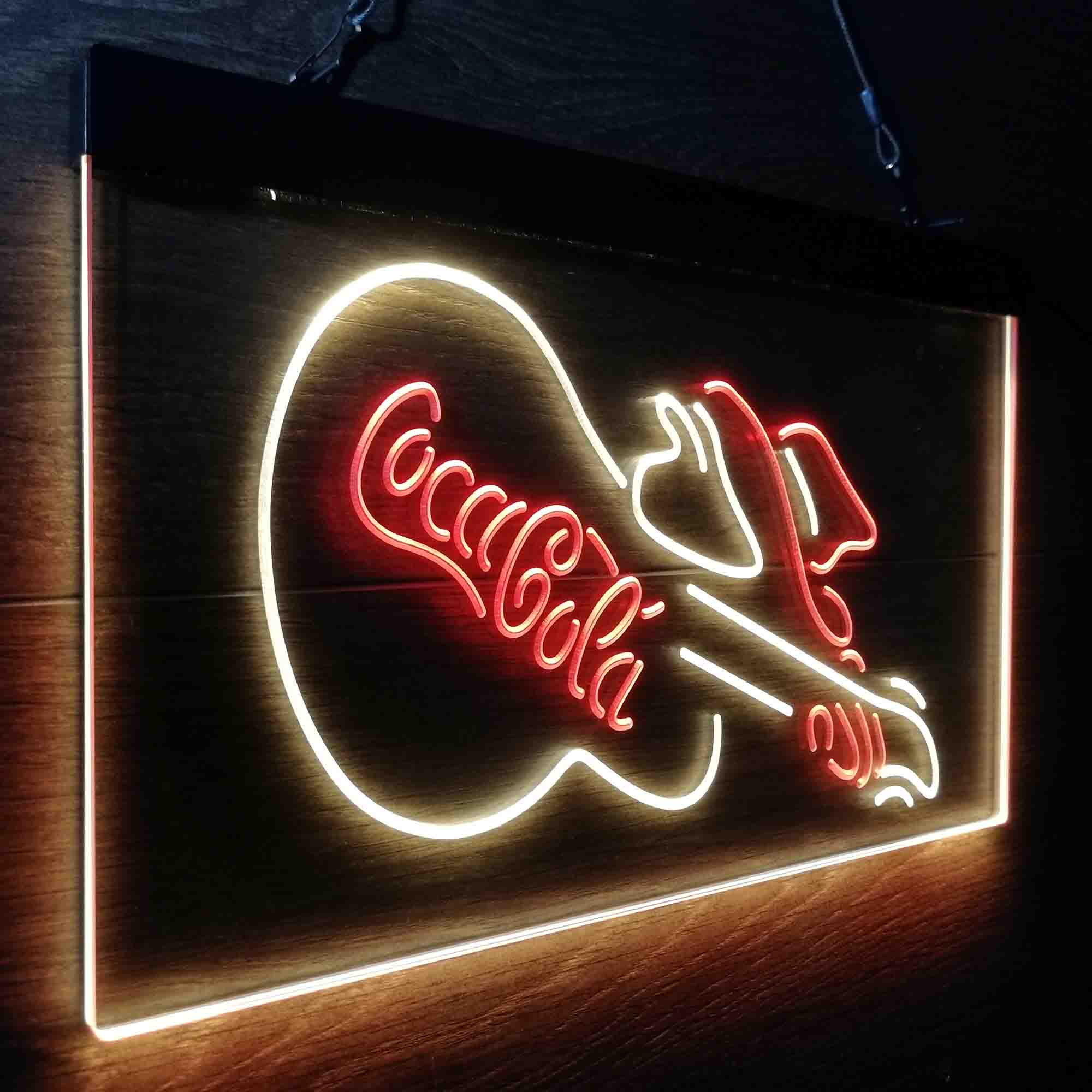 Cola Guitar Bar Neon-Like LED Sign - Image 16