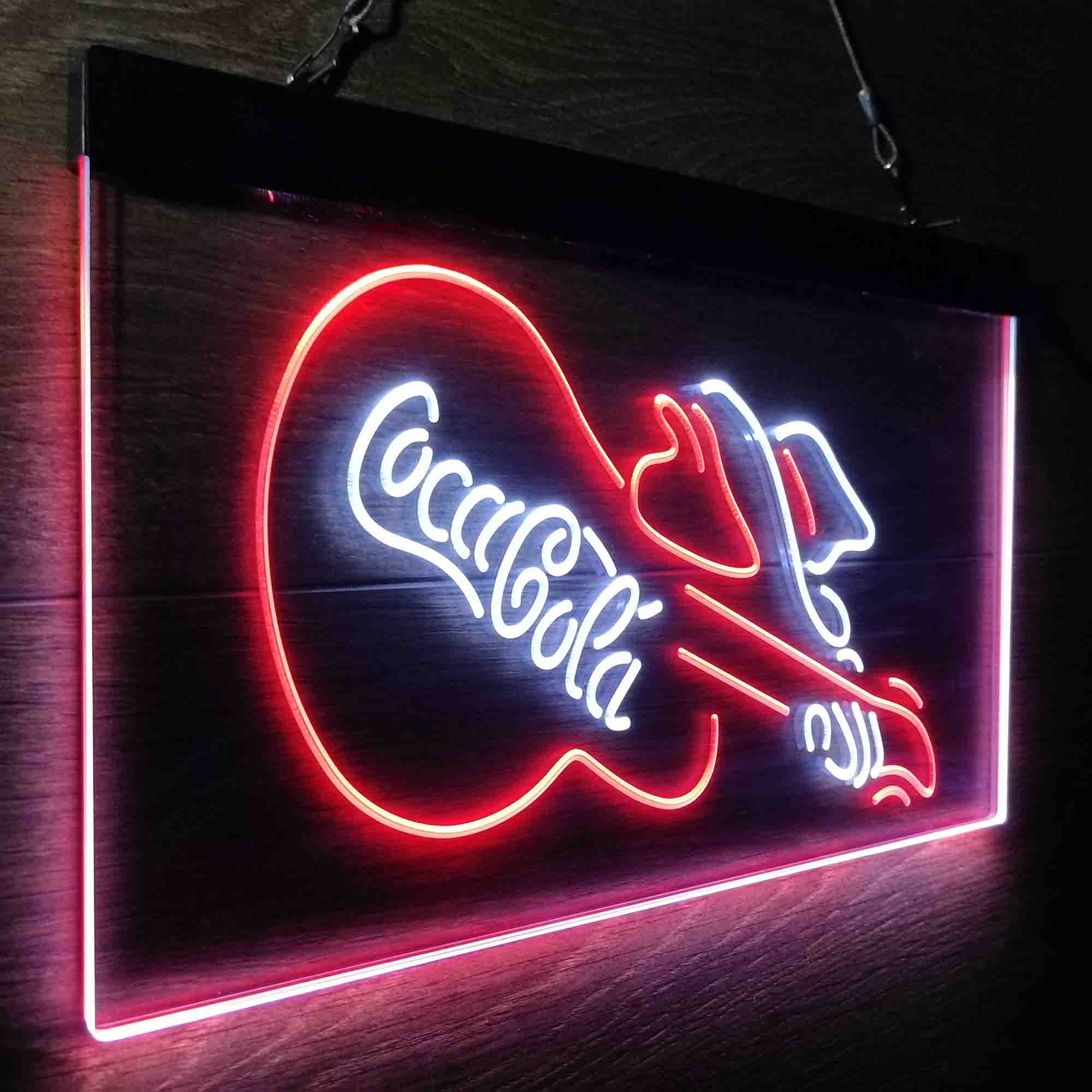 Cola Guitar Bar Neon-Like LED Sign - Image 20