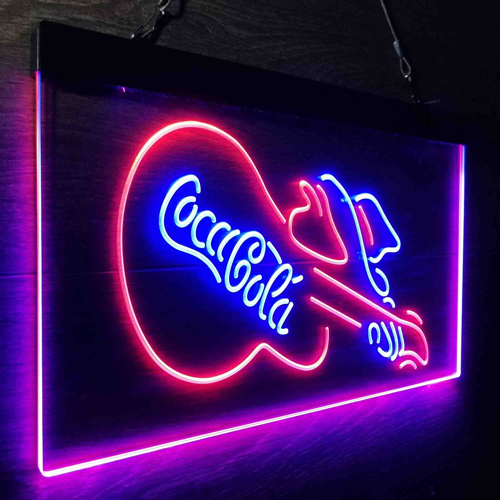 Cola Guitar Bar Neon-Like LED Sign - Image 21