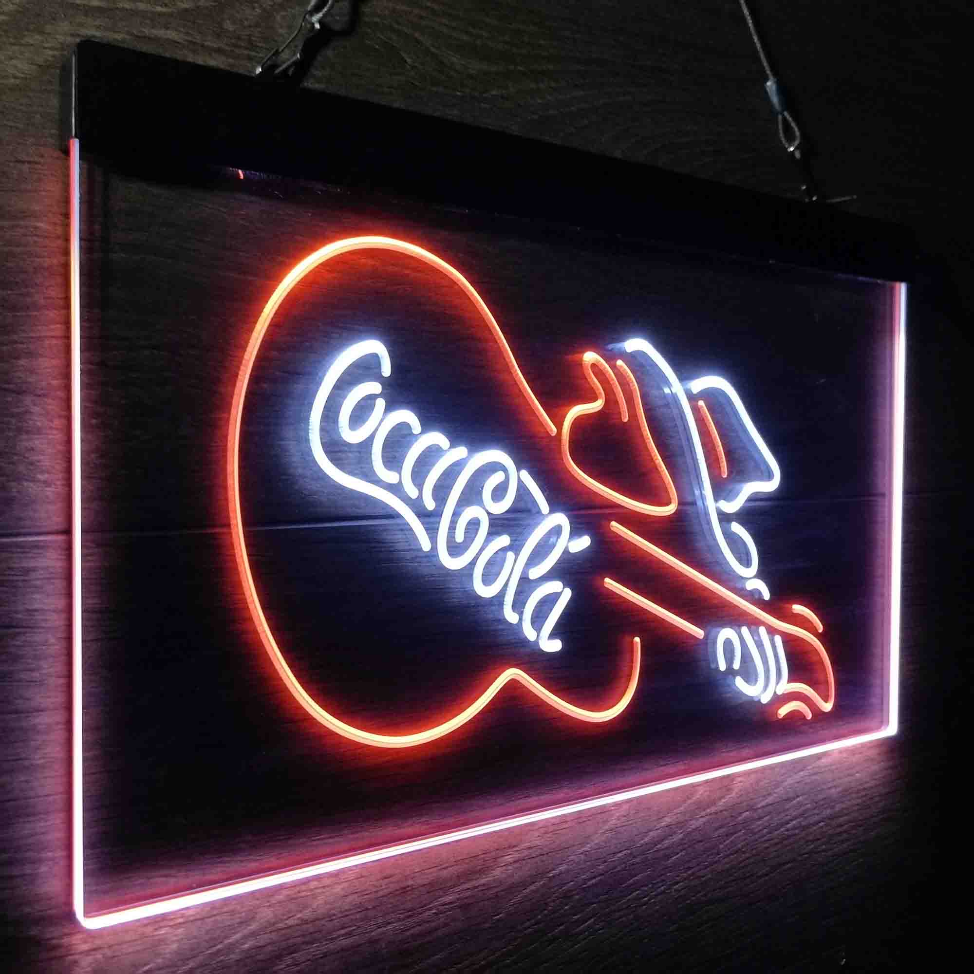 Cola Guitar Bar Neon-Like LED Sign - Image 22