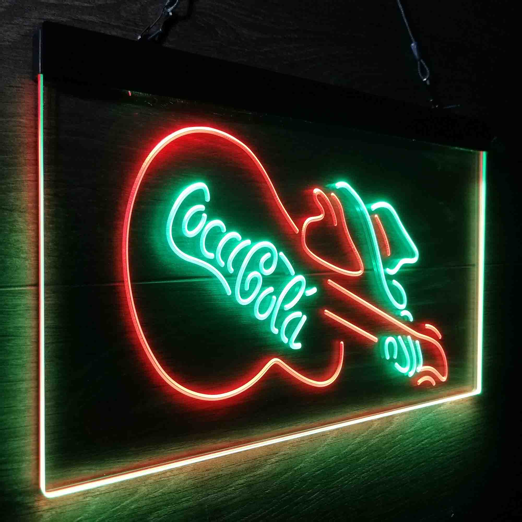 Cola Guitar Bar Neon-Like LED Sign - Image 25