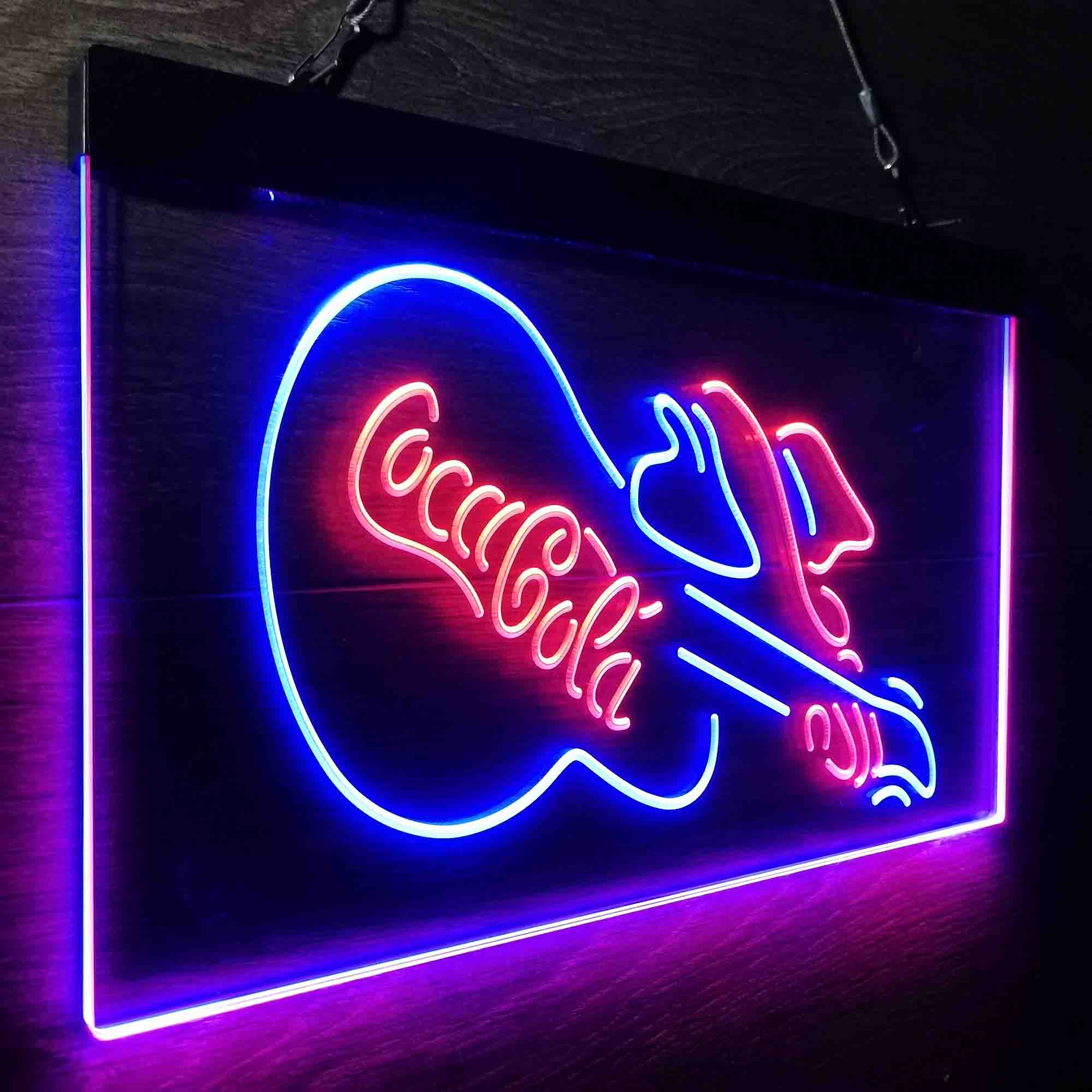 Cola Guitar Bar Neon-Like LED Sign - Image 26