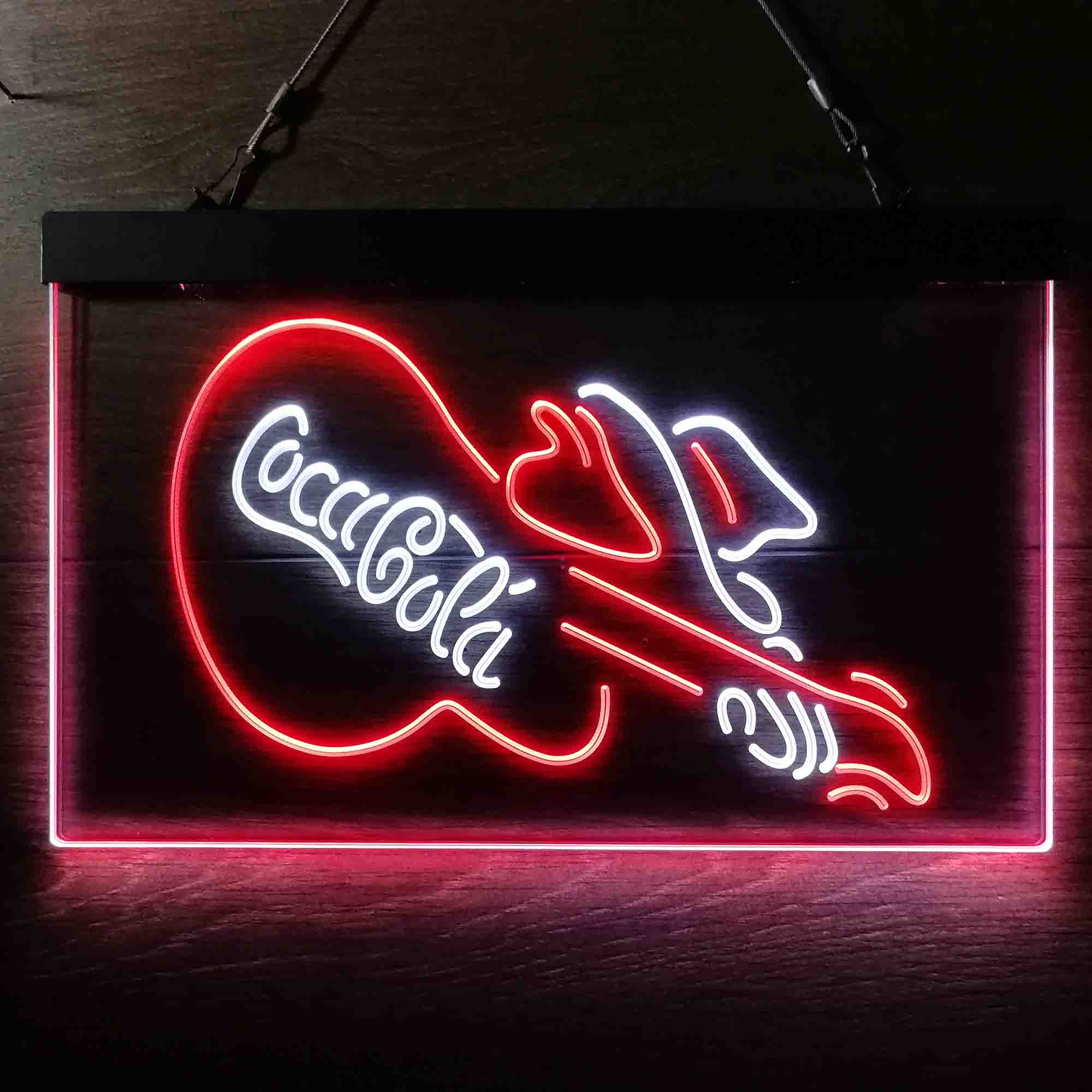 Cola Guitar Bar Neon-Like LED Sign - Image 7