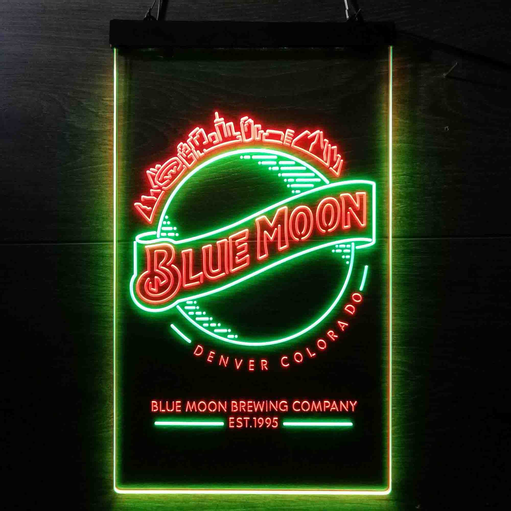 Desperate Enterprises Blue Moon Skyline Neon-Like LED Sign - Image 10