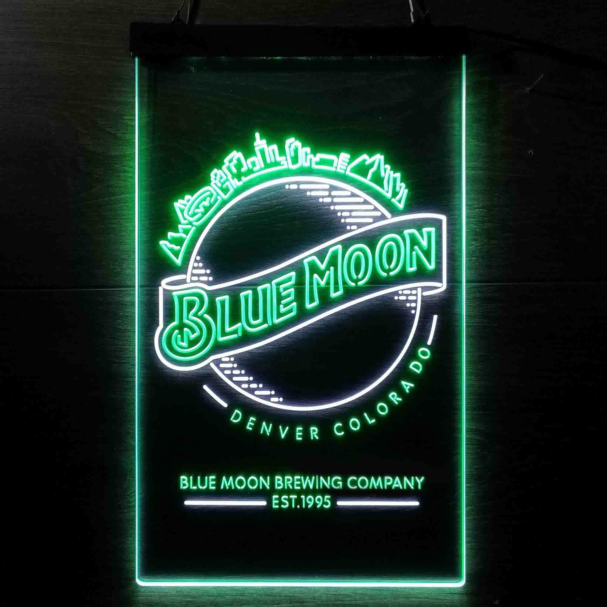 Desperate Enterprises Blue Moon Skyline Neon-Like LED Sign - Image 6