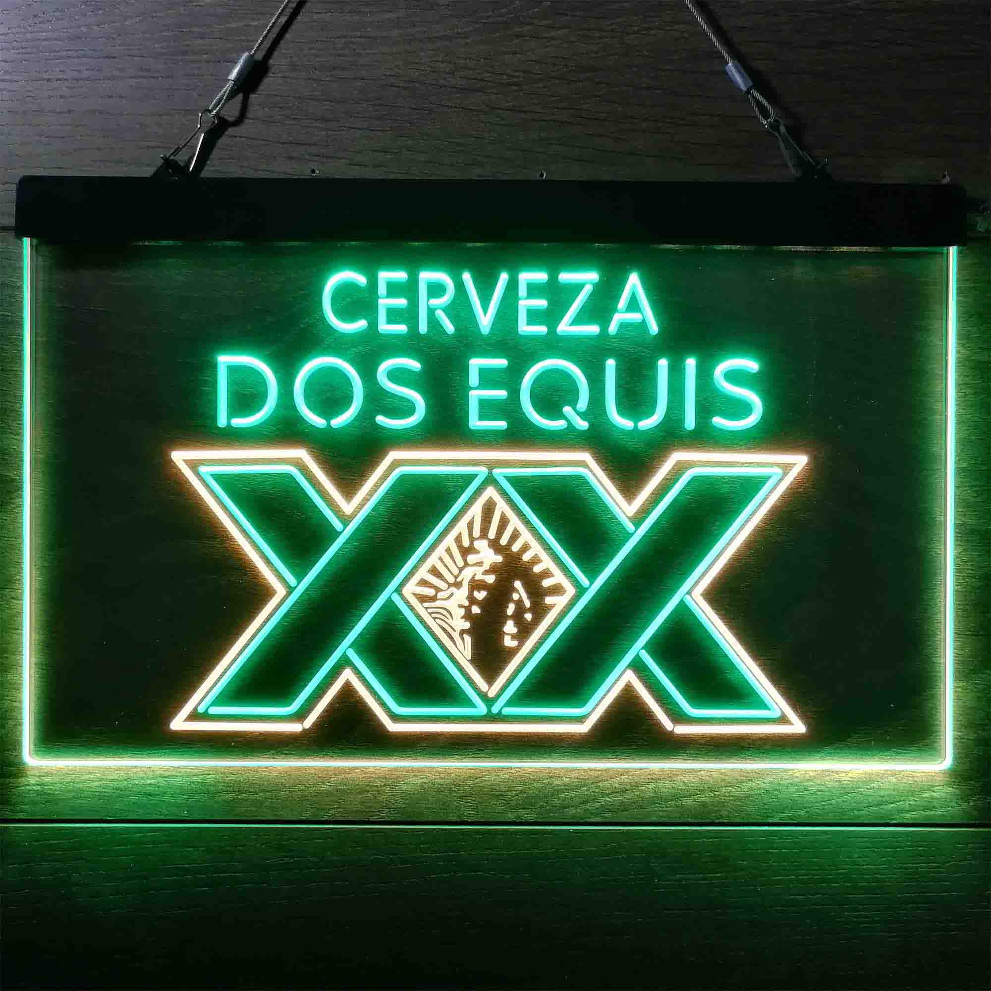 Dos Equis Bright Red XX Mexican Neon-Like LED Sign - Image 9