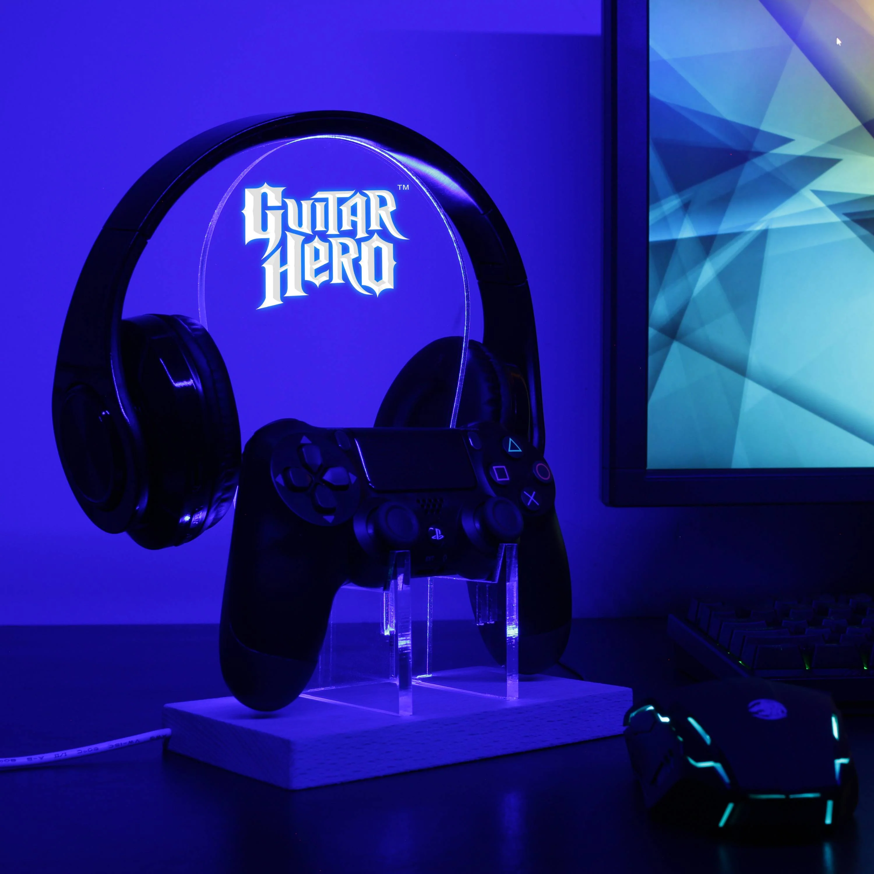 Guitar Hero LED Gaming Headset Controller Stand - Image 3