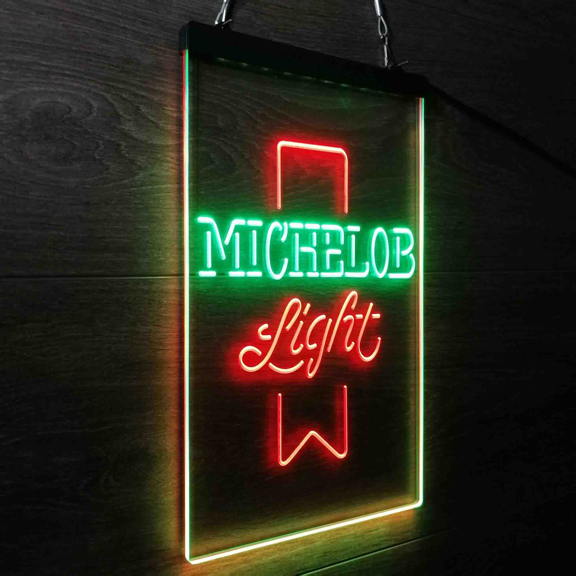 Michelob Light Red Ribbon Neon-Like LED Sign - Image 17