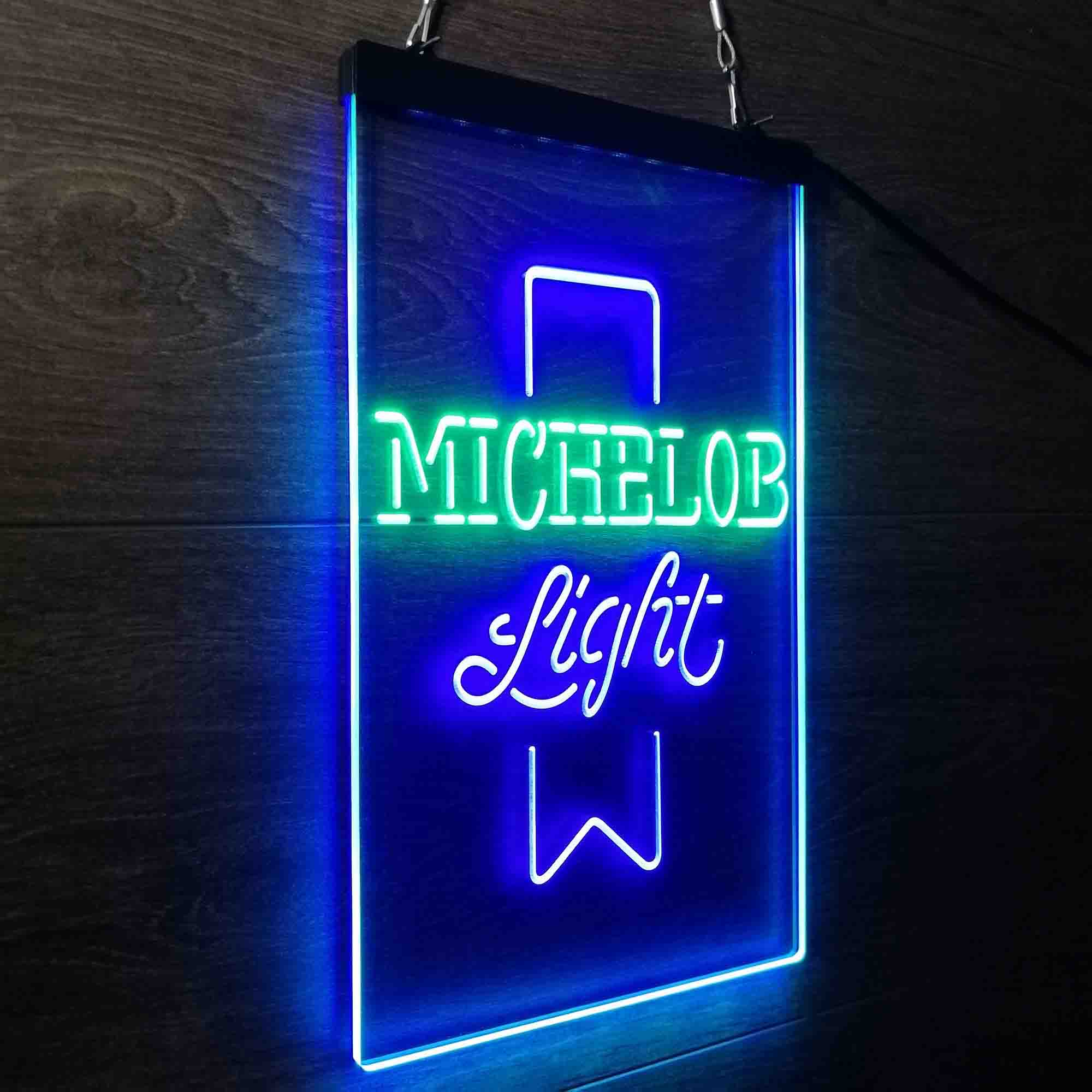 Michelob Light Red Ribbon Neon-Like LED Sign - Image 18