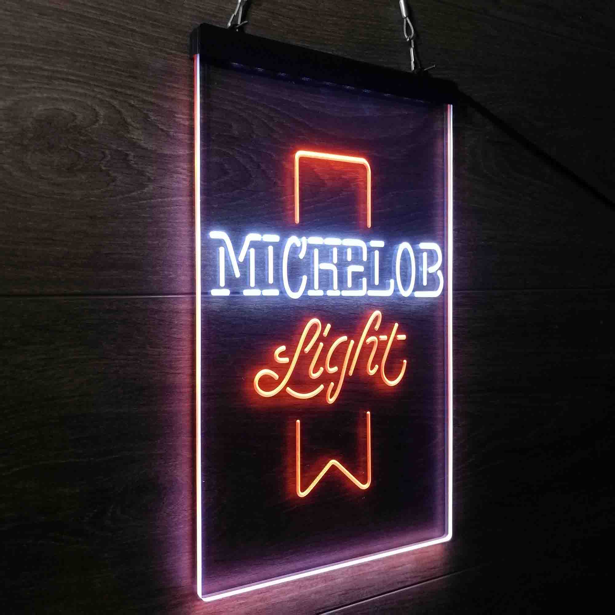 Michelob Light Red Ribbon Neon-Like LED Sign - Image 19