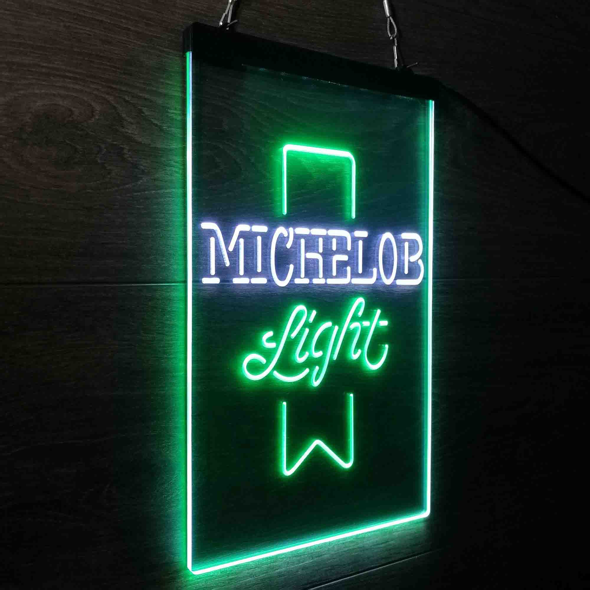 Michelob Light Red Ribbon Neon-Like LED Sign - Image 21