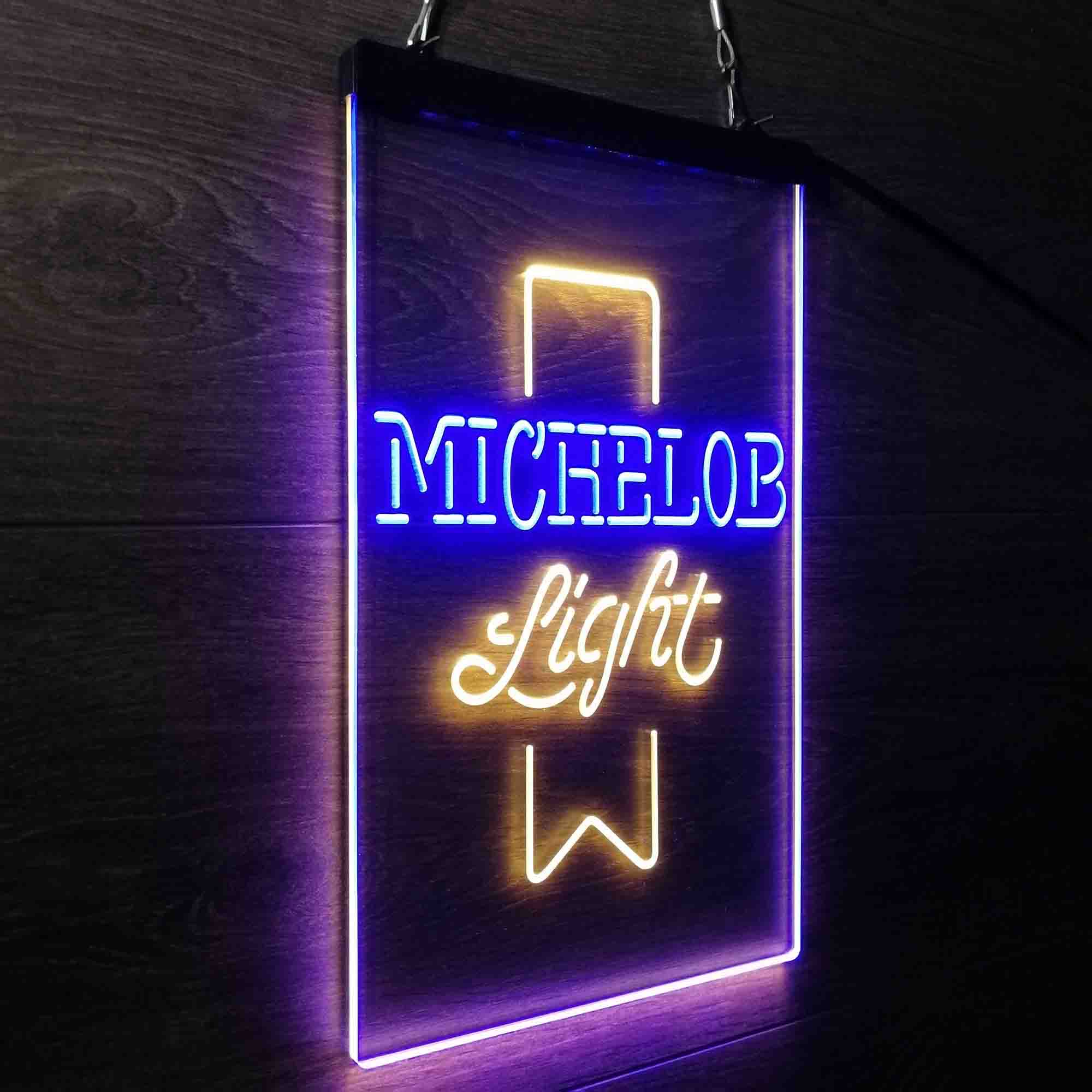 Michelob Light Red Ribbon Neon-Like LED Sign - Image 26