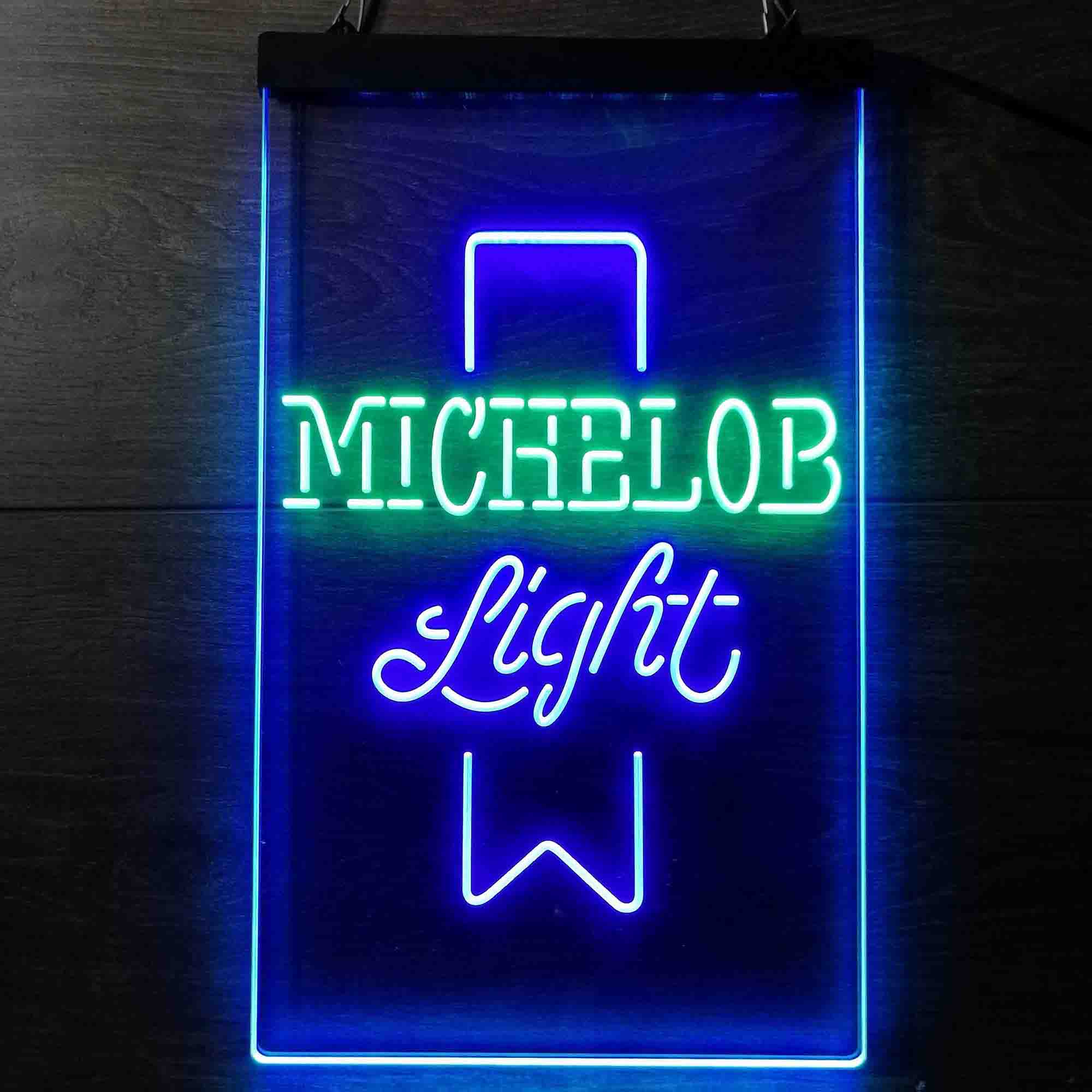 Michelob Light Red Ribbon Neon-Like LED Sign - Image 5