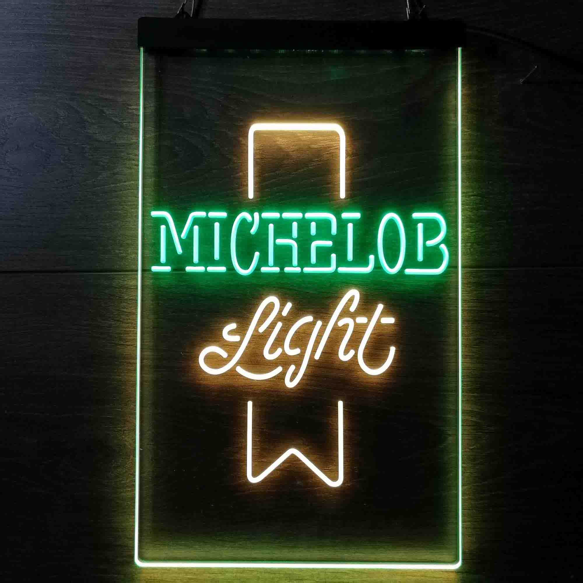 Michelob Light Red Ribbon Neon-Like LED Sign - Image 7