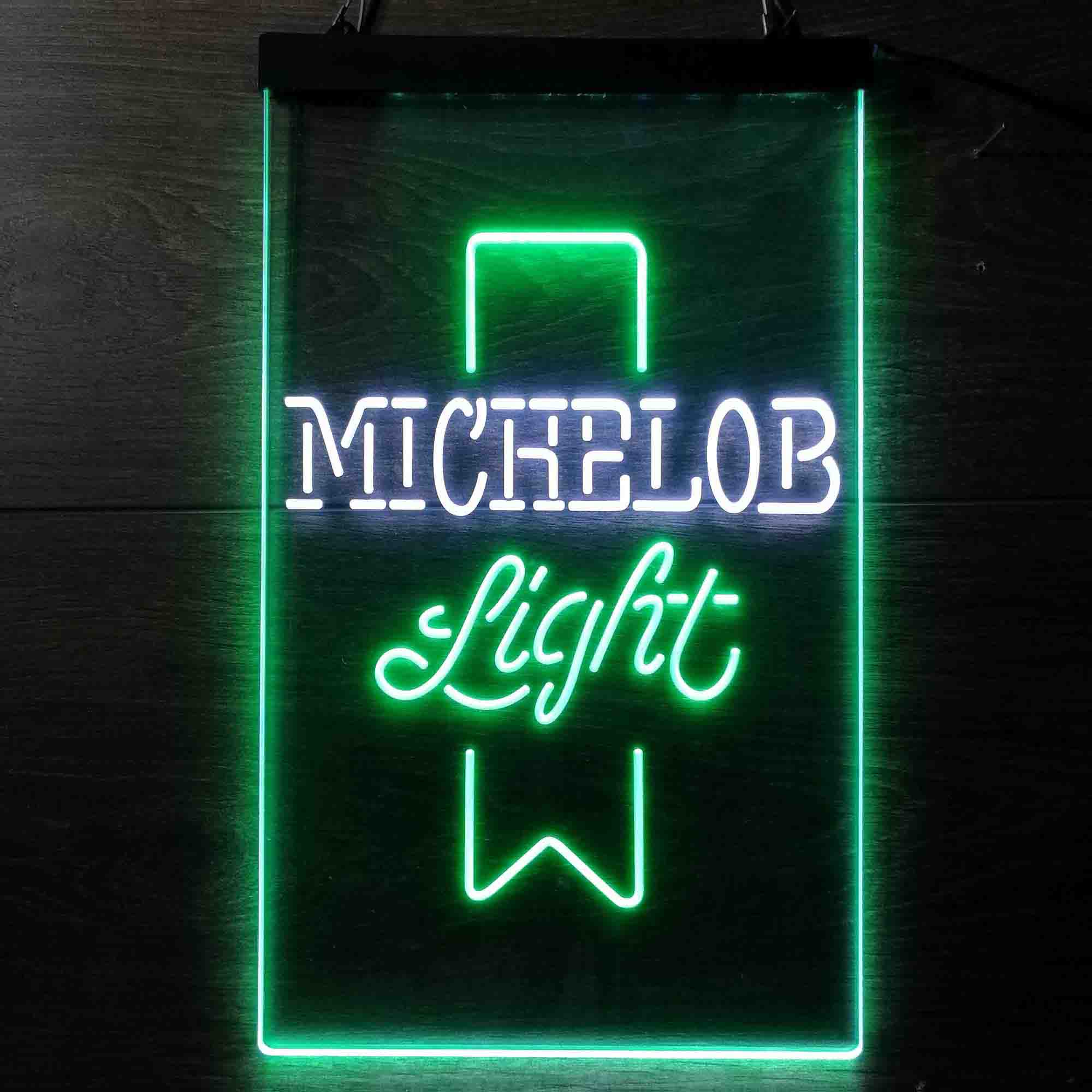 Michelob Light Red Ribbon Neon-Like LED Sign - Image 8
