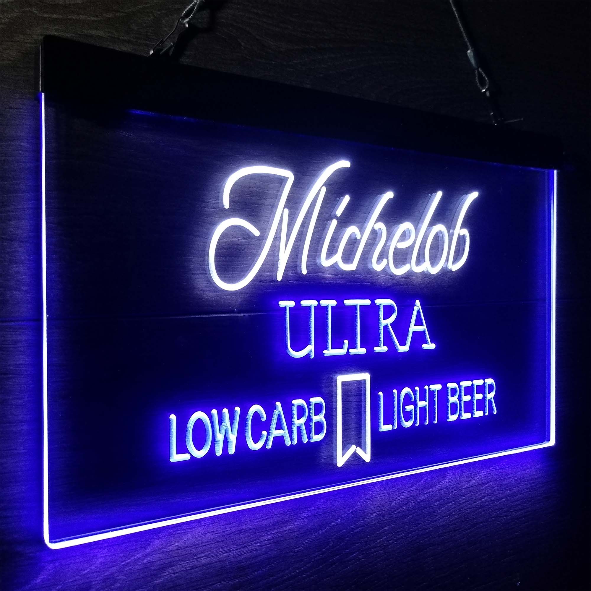 Michelob Ultra Light Low Carb Red Ribbon Neon-Like LED Sign - Image 22