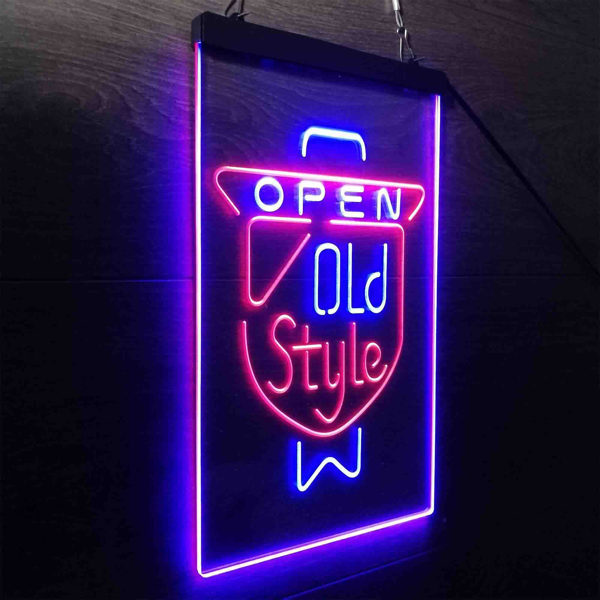 Old Style Beer Open Neon-Like LED Sign - Image 14