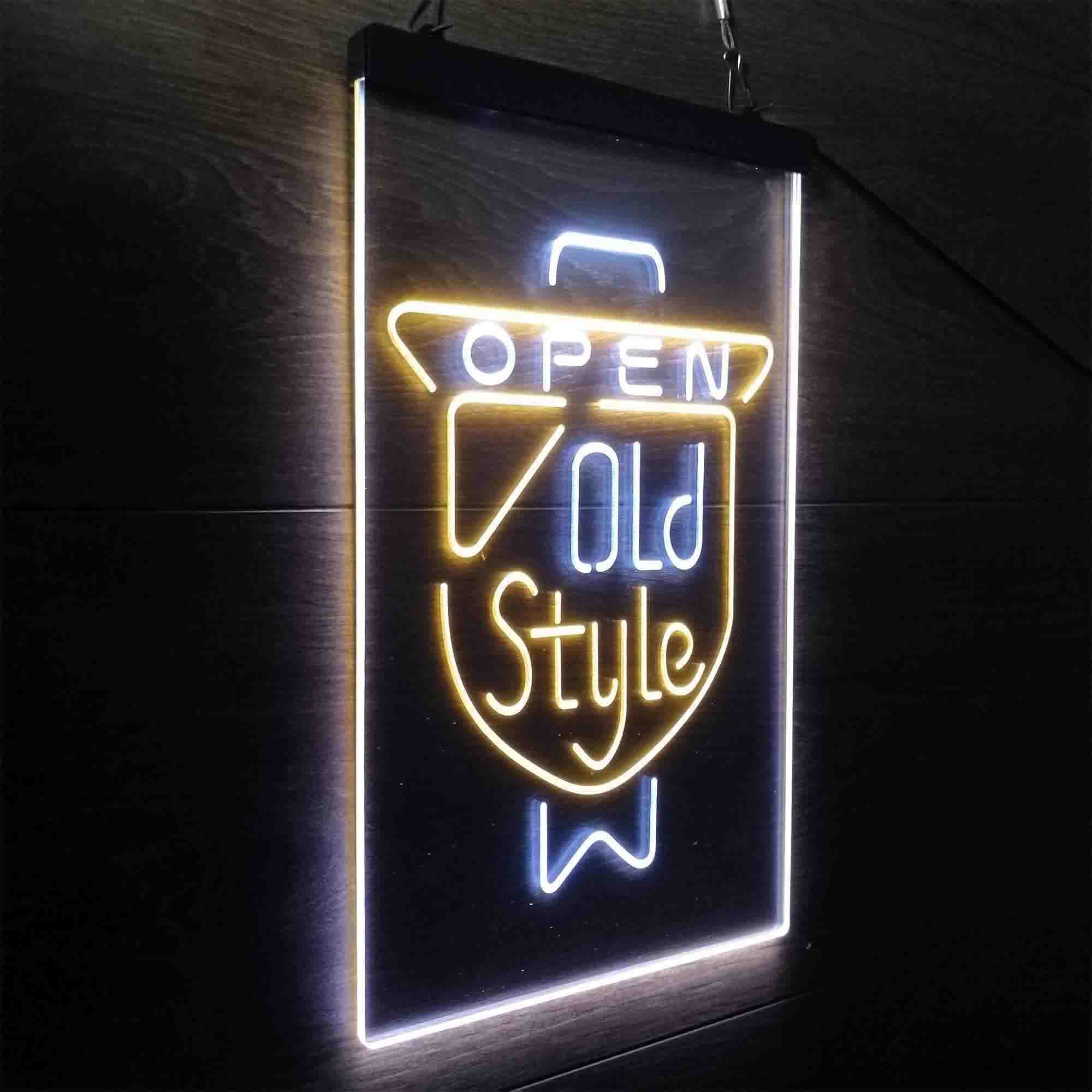 Old Style Beer Open Neon-Like LED Sign - Image 20