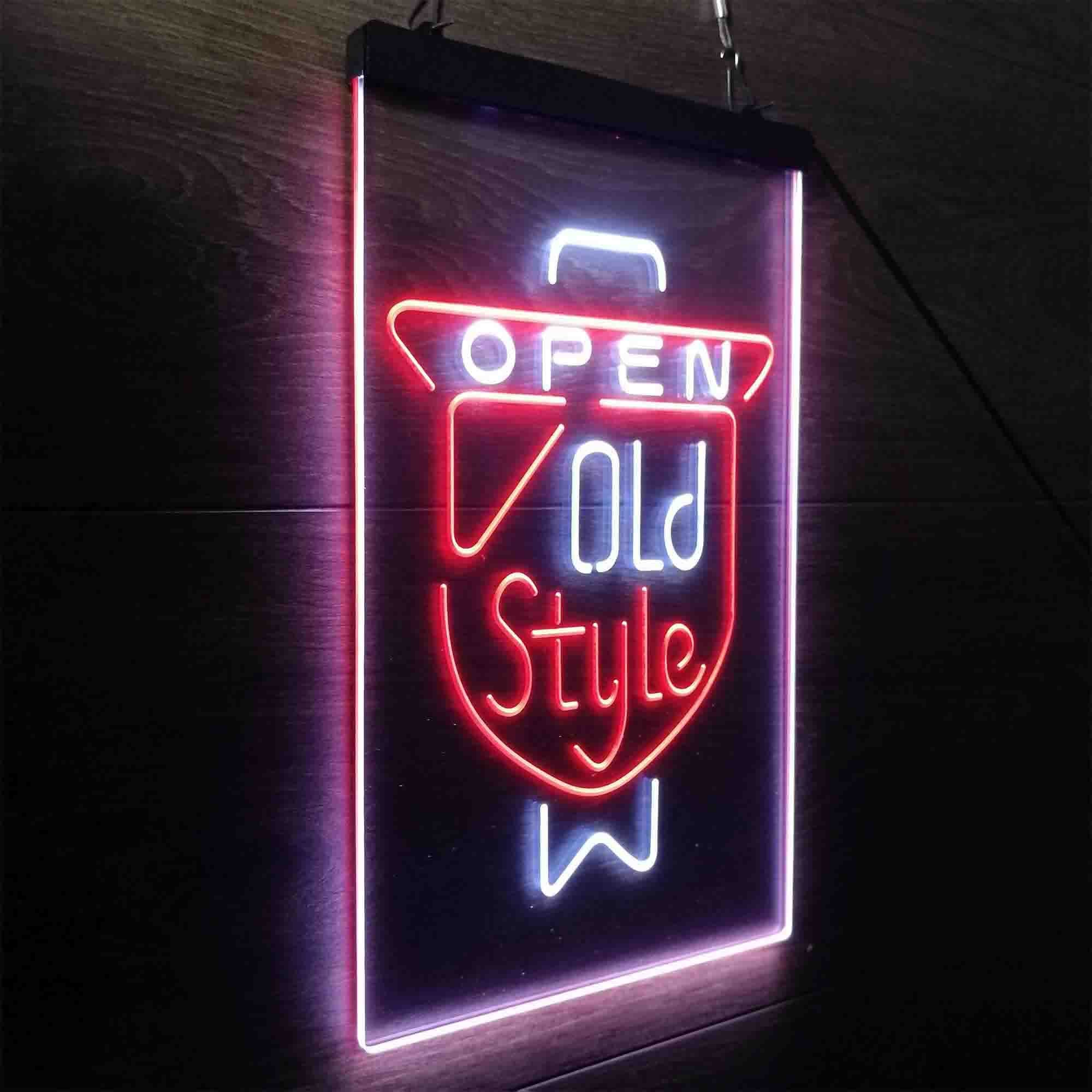 Old Style Beer Open Neon-Like LED Sign - Image 21