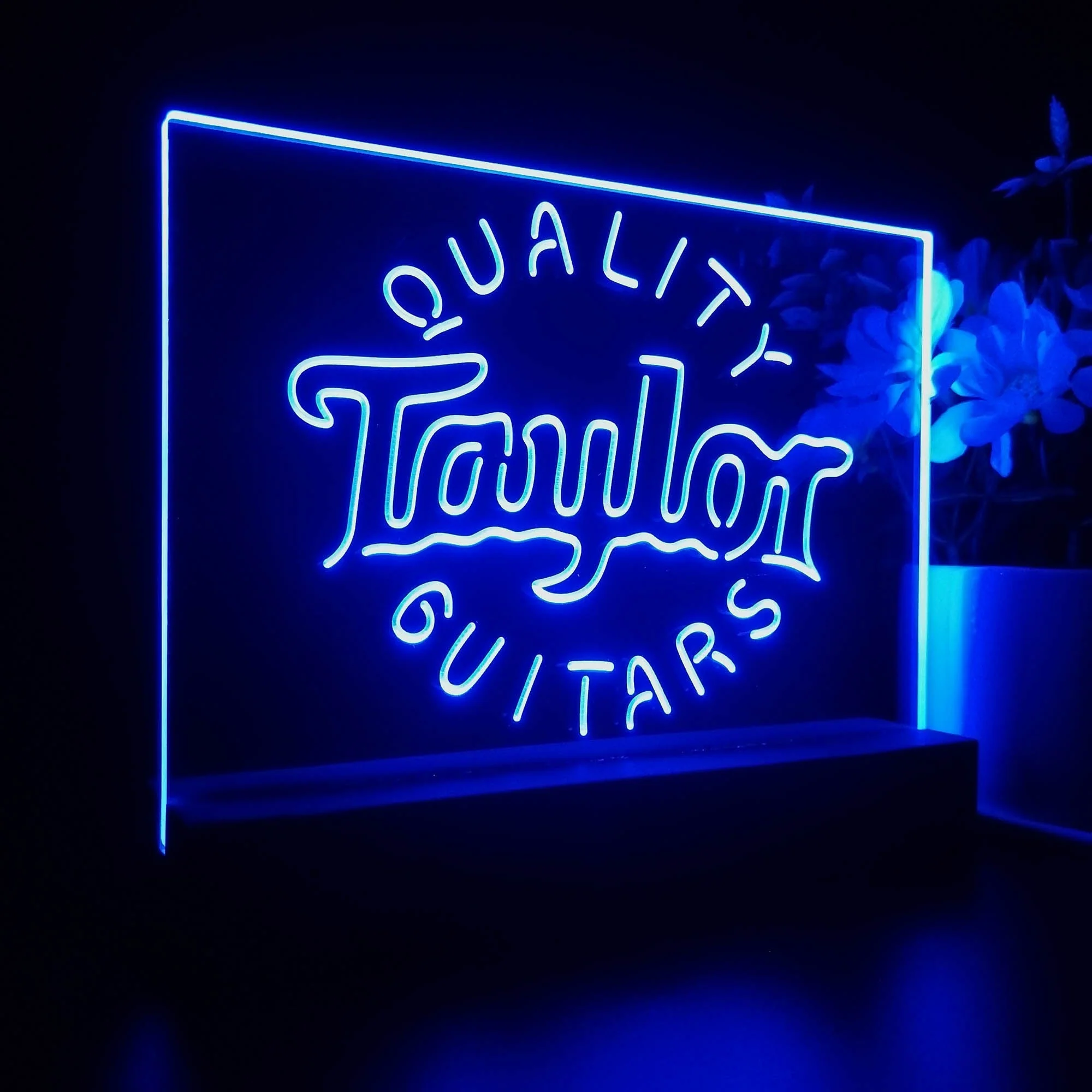 Taylor Guitar Music 3D Illusion Night Light Desk Lamp - Image 6